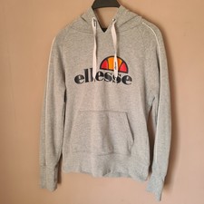 Ellesse Women's Grey Hoodie Sweatshirt Size S. Some Damage 