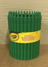 Crayola Crayón Lápiz Taza Escritorio Organizador En Color Verde Nuevo Antiguo Stock