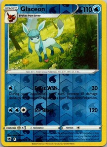Glaceon 038/189 Reverse Holo Astral Radiance