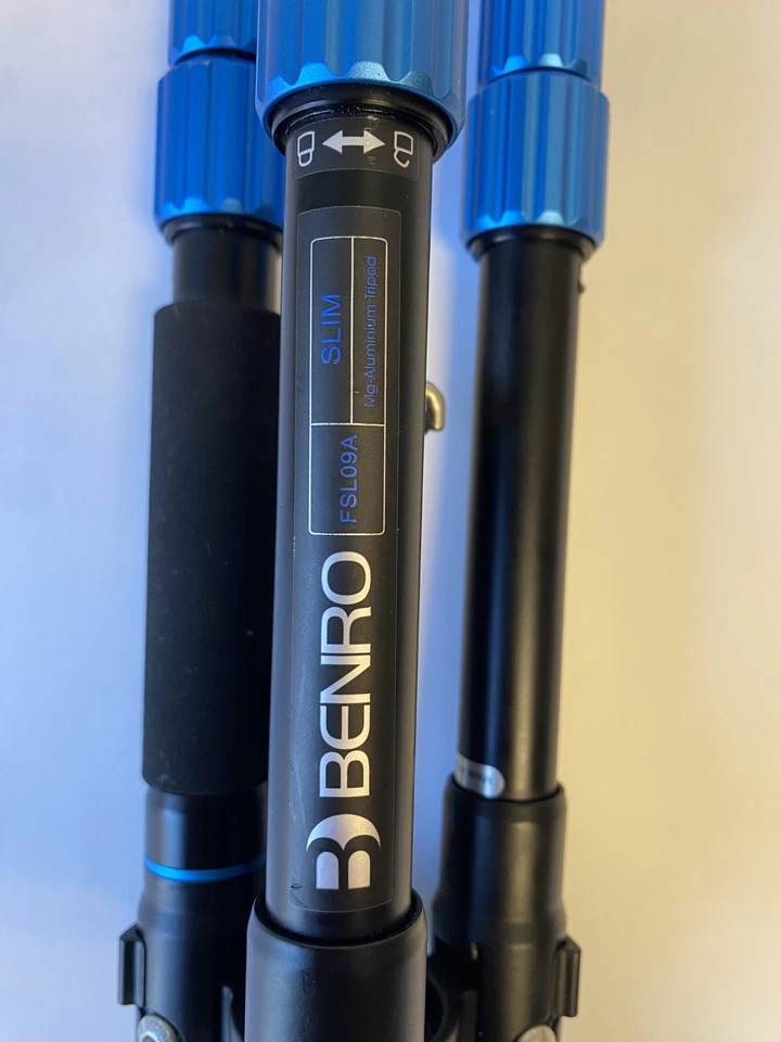 (ТОЛЬКО ЗАПЧАСТИ) Benro FSL09A тонкий путешествий камеры штатив - алюминий (только запчасти) - Изображение 2 из 4