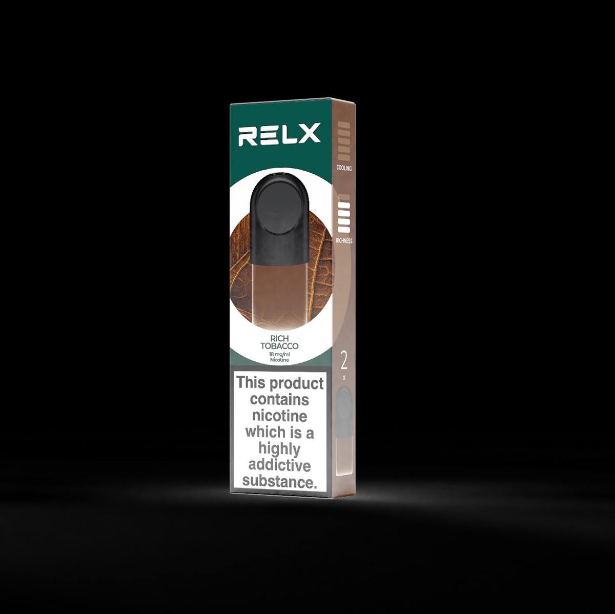 Relx Vape Pods | Classic, Smooth, Rich, Golden Tobacco Flavour | 18mg Pods  | 2pc | eBay UK