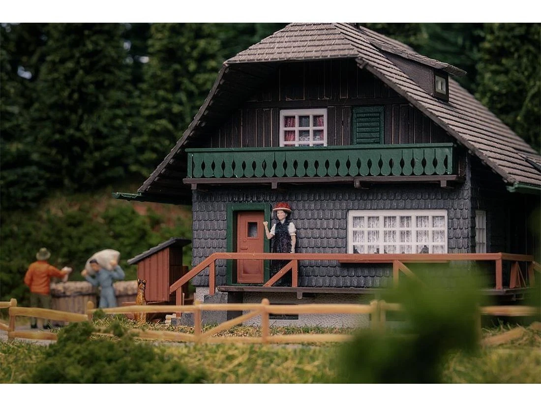 Faller 130010 H0 Jubiläumsmodell Schwarzwaldhaus mit Figur
