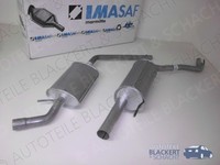 Imasaf Auspuff Set Ab Kat für VW T4 Pritsche/Fahrgestell 2.0/2.5 1996-2003