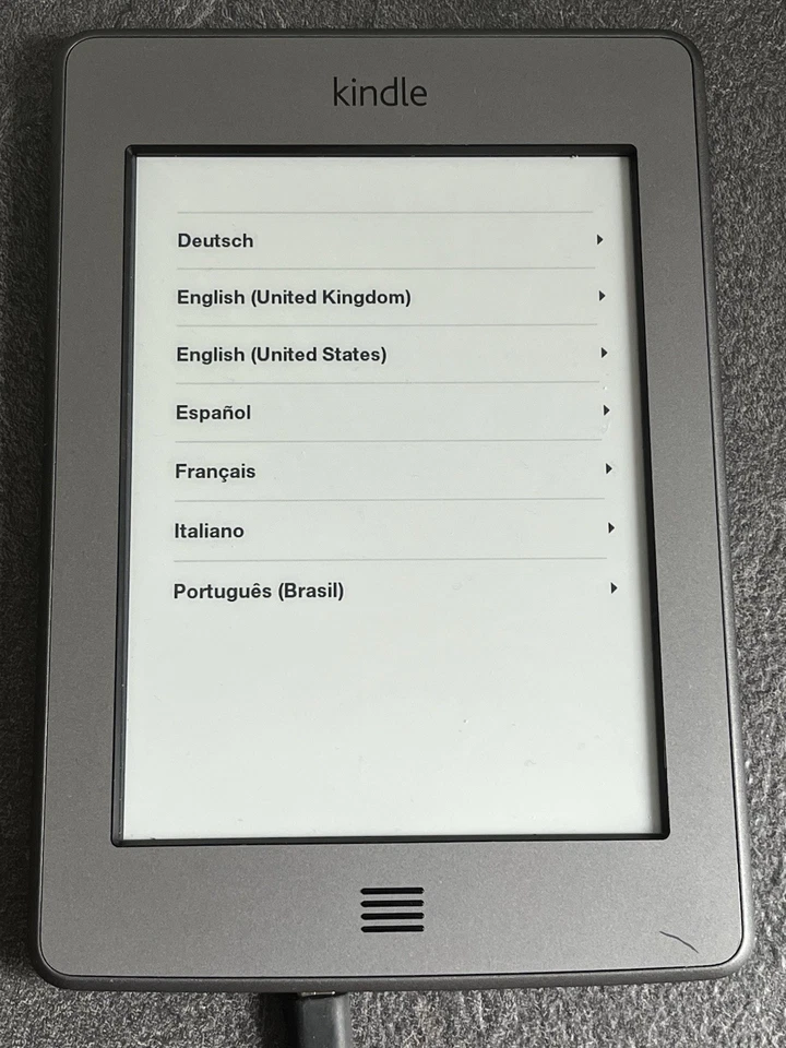 Amazon Kindle Touch 4GB 5in 4th Gen Silver Wi-Fi Model No D01200 Excellent Cond - Image 4 of 4