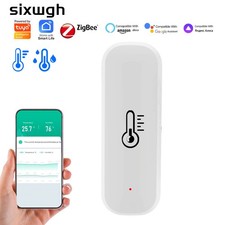 Tuya Zigbee Smart Temperature Humidity Sensor for Smart Home Baby Room House