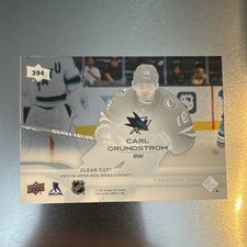 Upper Deck Series 2 2025-26 Carl Grundstrom San Jose Sharks Lot of 2