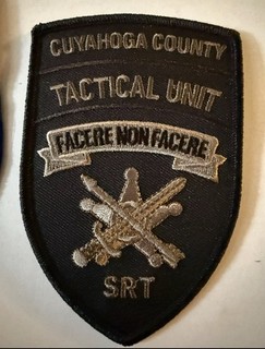 Ohio Police Cuyahoga County Tactical UNIT SRT OH Police Patch