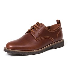 Deer Stags Zander Boys' Dress Oxford Shoes Redwood Big Kid 5.5 M