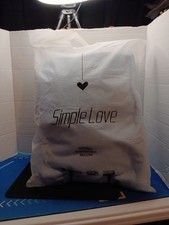 Simple Love Flax Linen Sheet Set King - Light Blue 100 European 4pcs