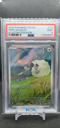 Hop's Wooloo graded PSA 9 for sale on eBay