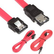2 PCS ESATA To SATA Cable Male M/M Shielded Extender Extension HDD 6Gbps