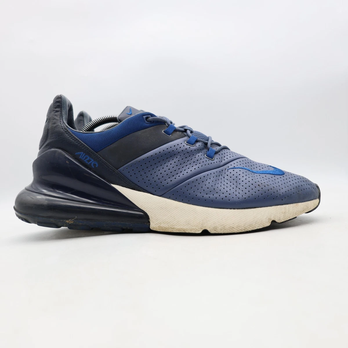 Nike Air Max 270 Sneakers Mens Size 10 Blue Athletic Trainers Nike Air Max 270 - White/University Blue-Black – Carbon38 main image 4