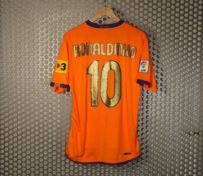BARCELONA F.C. 2006/2007 AWAY AUTHENTIC VINTAGE/RETRO SHIRT