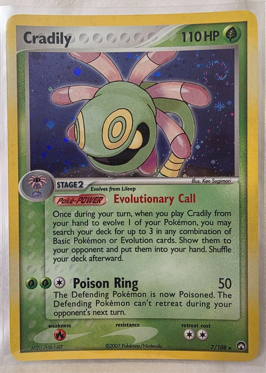 25+ Cradily 7/108 Power Keepers for sale | Updated Oct 2026