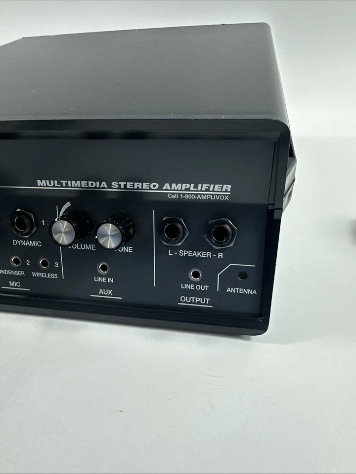 Amplificador estéreo multimedia AmpliVox Portable Sound Systems S805A - Probado Foto 2 de 4