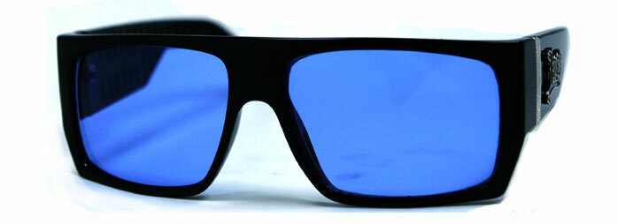 Occhiali Da Sole Uomo Locs &ndash; Oversize Rettangolari Flat Top &ndash; Stile Gangster, Plastica E Metallo