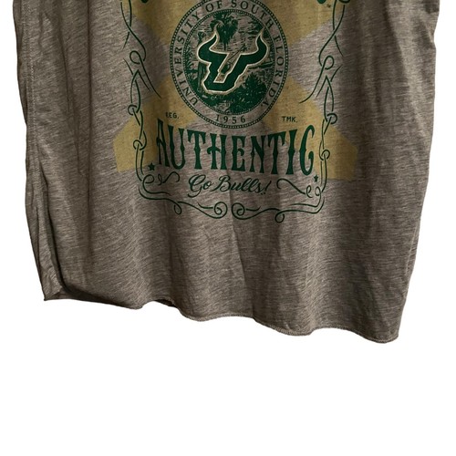 Flo Grown USF Bulls Grey Tank Top Size XL - Picture 5 of 8