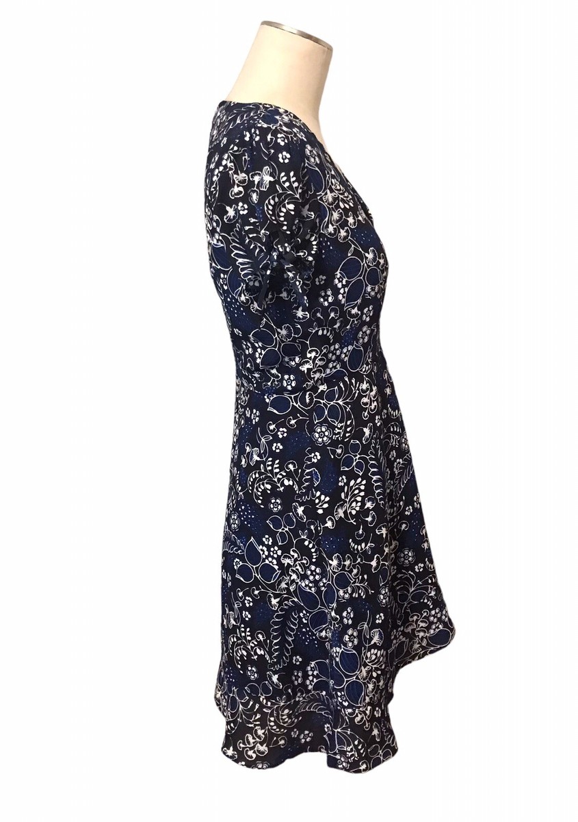 j crew blue wrap dress J. Crew Grand Lily Chambray Wrap Dress