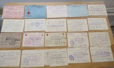 Nachlass 37 Postkarten und Briefe / Belege Kriegsgefangenpost Russland 1946 - 49