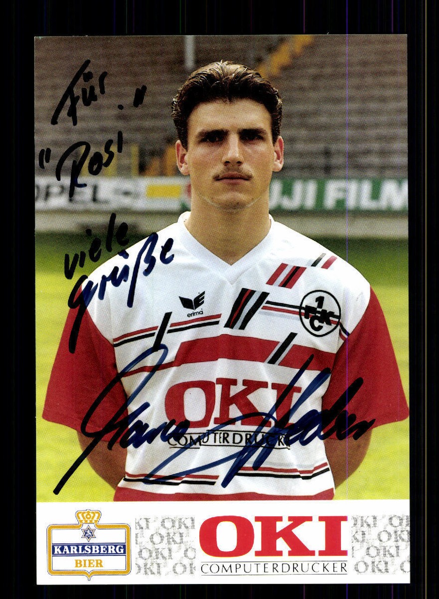 MARCO HABER 1. FC Kaiserslautern signed Autogrammkarte 10x15