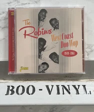 West Coast Doo Wop 1949-1961 by The Robins 2 x CDs Rock N Roll Doo Wop NM