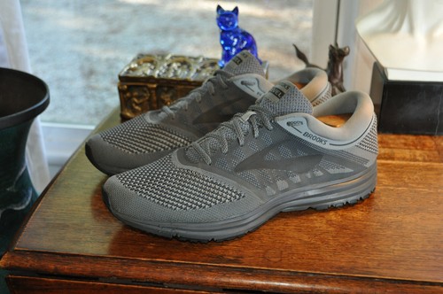 Brooks Revel Running Shoes 2018 Grey \u0026 Black 1102601D089 Euro 46.5 Men 12.5  D | eBay