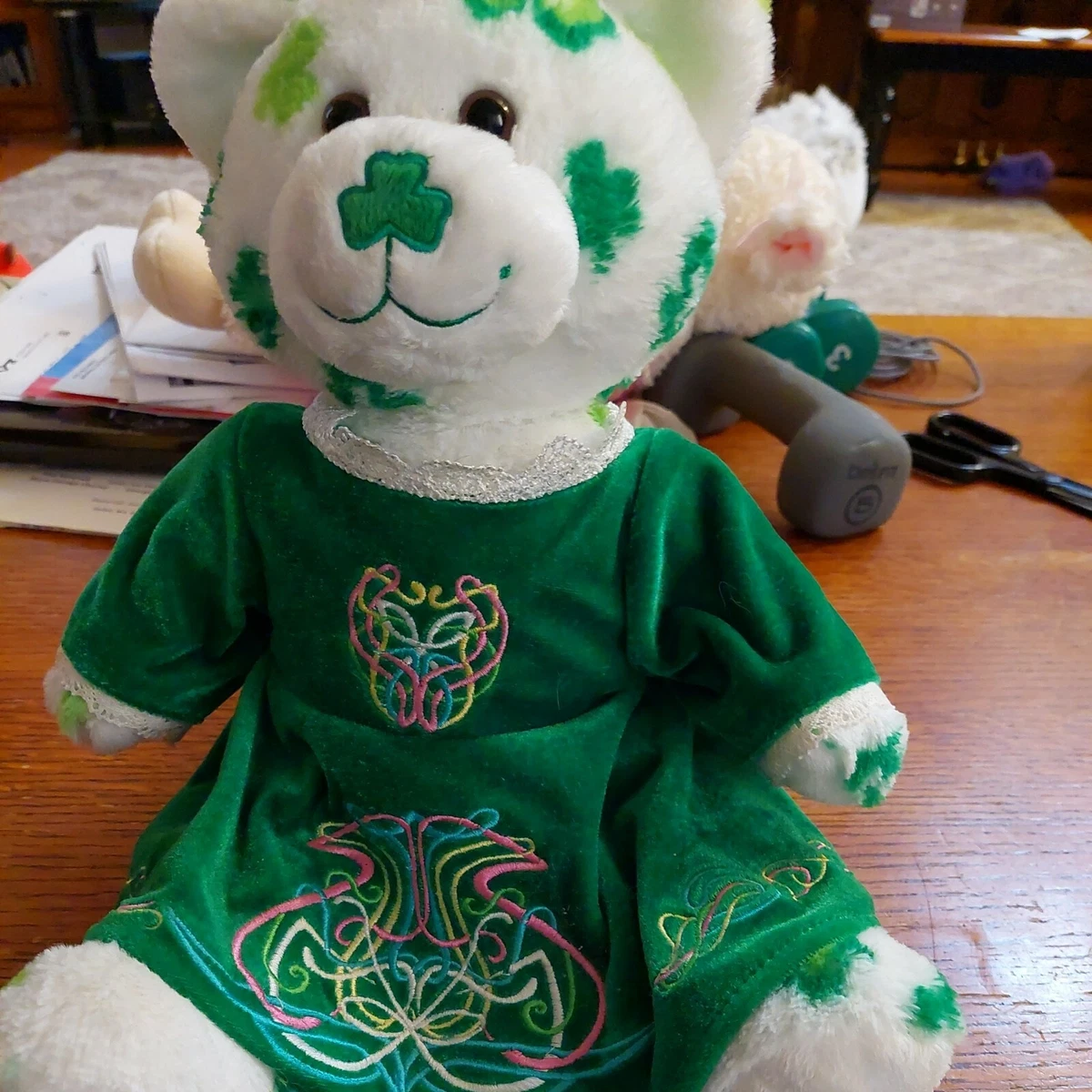 St patrick's day best sale dancing teddy bears