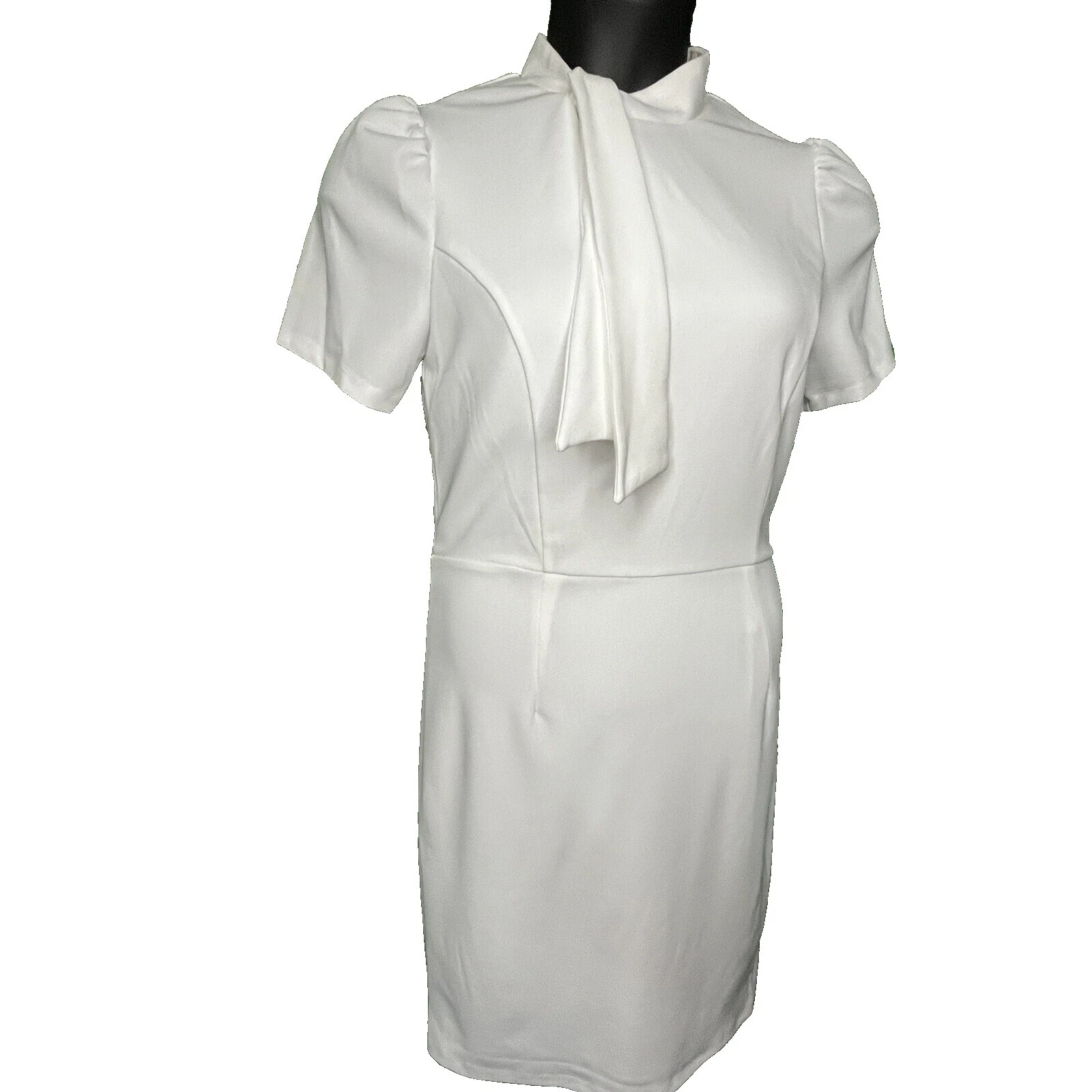 Nylon White Dresses for Women