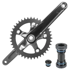 Samox Racing Bike Bicycle Cycling Single Narrow Wide Crankset 5ARM 175mm 40T