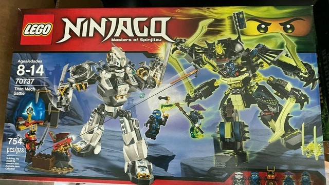 lego ninjago titan mech battle