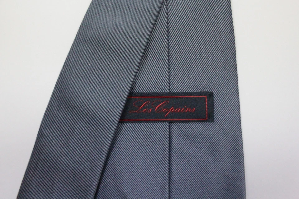 Corbata cuello seda hombre LES COPAINS hecha en Italia Foto 3 de 4