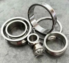 PAIR 316L Surgical Steel Screw Fit Tunnels Ear Plugs Earlets Gauges 16g thru 2"