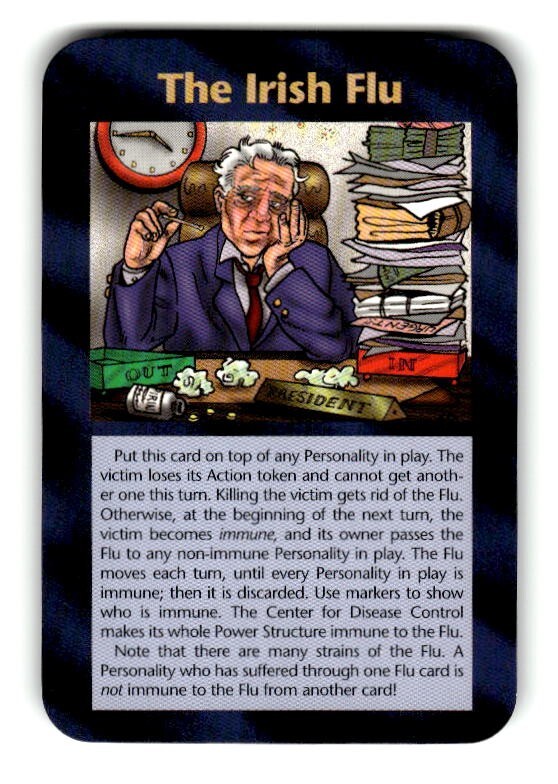 イルミナティカード　The Irish Flu The Irish Flu Card Illuminati New World Order Assassins | eBay