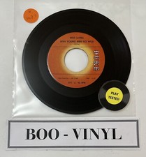 Miss LaVell - Why Young Men Go Wild 7” Funk Souk Blues Vinyl Record VG+