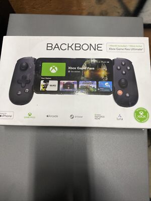 Backbone BB-02-B-XW One (Lightning) Mobile Gaming Controller for iPhone Black