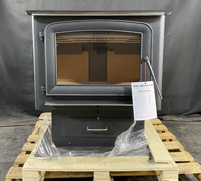 Ashley Hearth Products AW2020E-P 2,000 Sq Ft 89,000 BTUs Pedestal Wood Stove  New | eBay