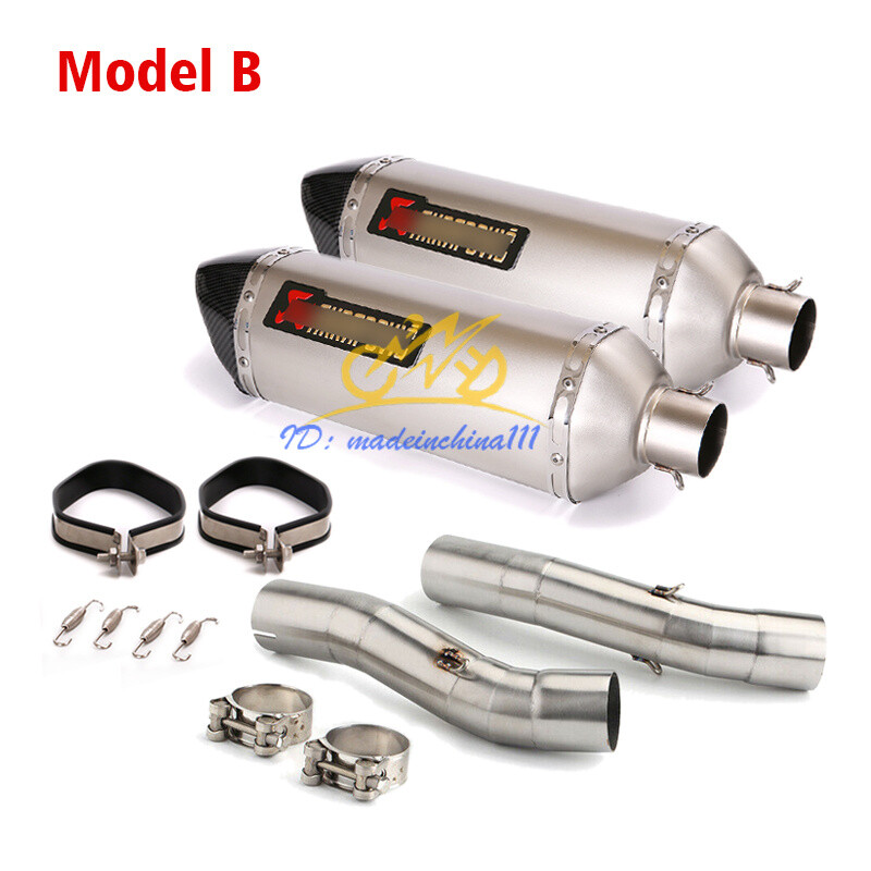 For Yamaha YZF R1 2004 2005 2006 Exhaust Muffler Silencers Slip On Mid ...