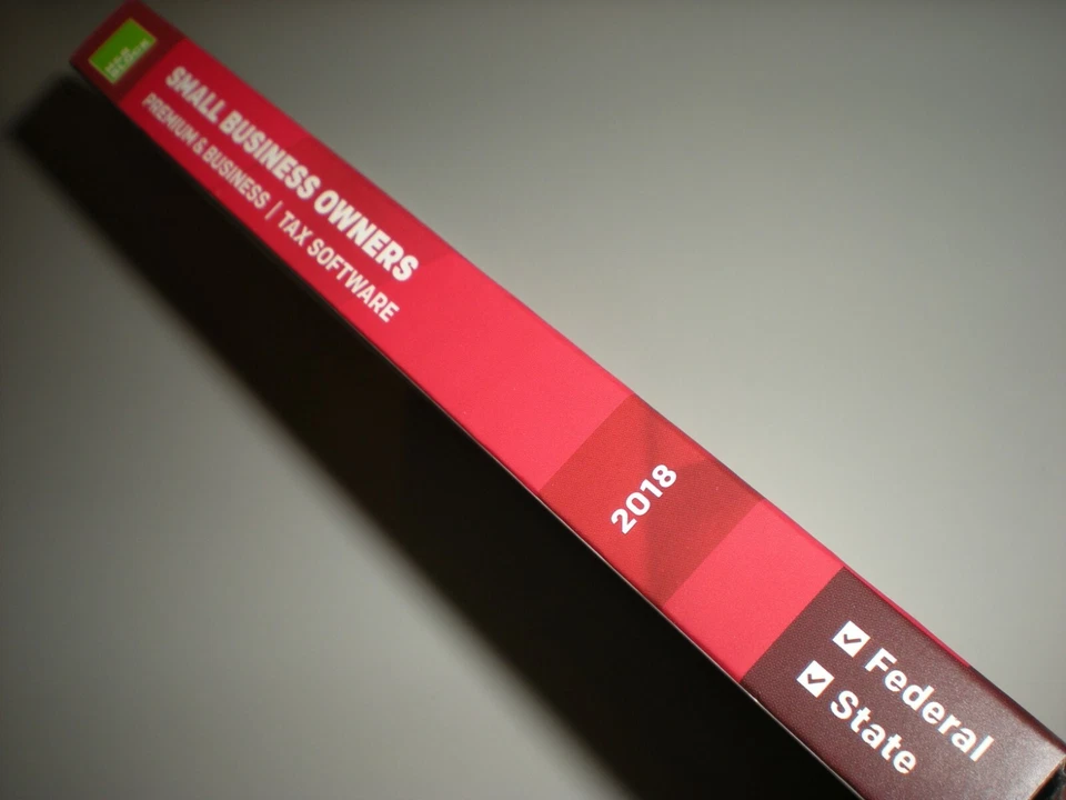 H&R Block 2018 Premium & Business Schedule C & Corporations. Imports Turbotax - Image 3 of 4