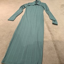 dresss Size 2XSS  Midi Ribbed Sage Primark