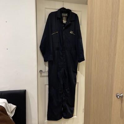 Champion Zipped Boiler Suit Overall - Brass Zip - Chest 42