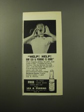 1960 Lea  Perrins Worcestershire Sauce Ad - Help Our Lea  Perrins is gone