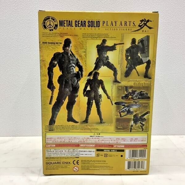 Play Arts Kai Metal Gear Solid Peace Walker Snake Sneaking Suit