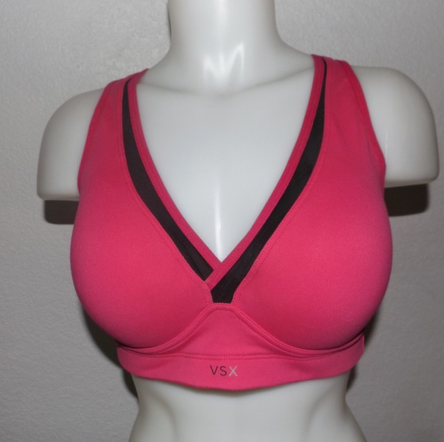 VSX Sport Bra Size 38 C pink With Padding & Under Wire comfort fit | eBay