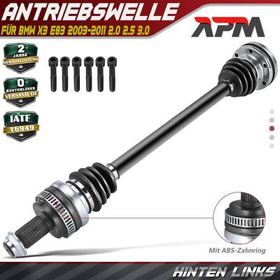 Frankberg Antriebswelle Für BMW X3 E83 - Hinterachse Rechts Mit ABS-Ring