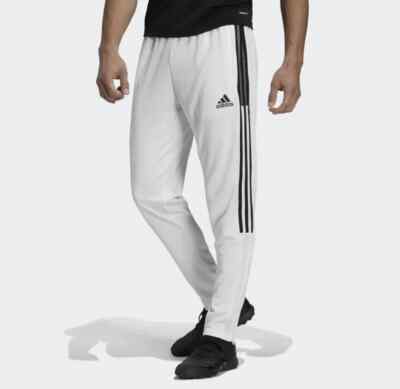 NEW Adidas Tiro 21 Training Pants Knit Soccer GN5489 White/Black Stripe Mens M/L