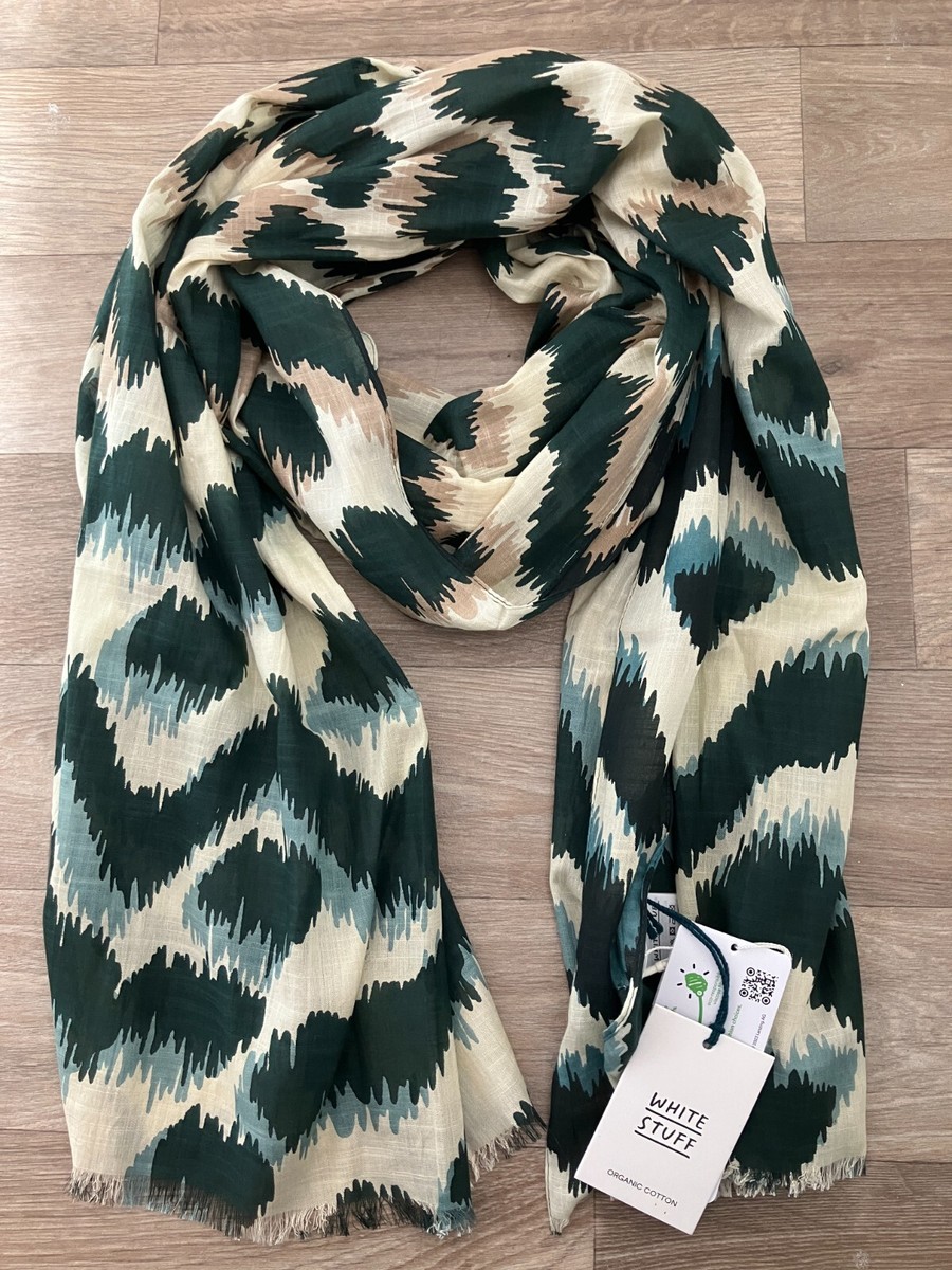 BNWT WHITESTUFF IKAT PRINT SCARF UK