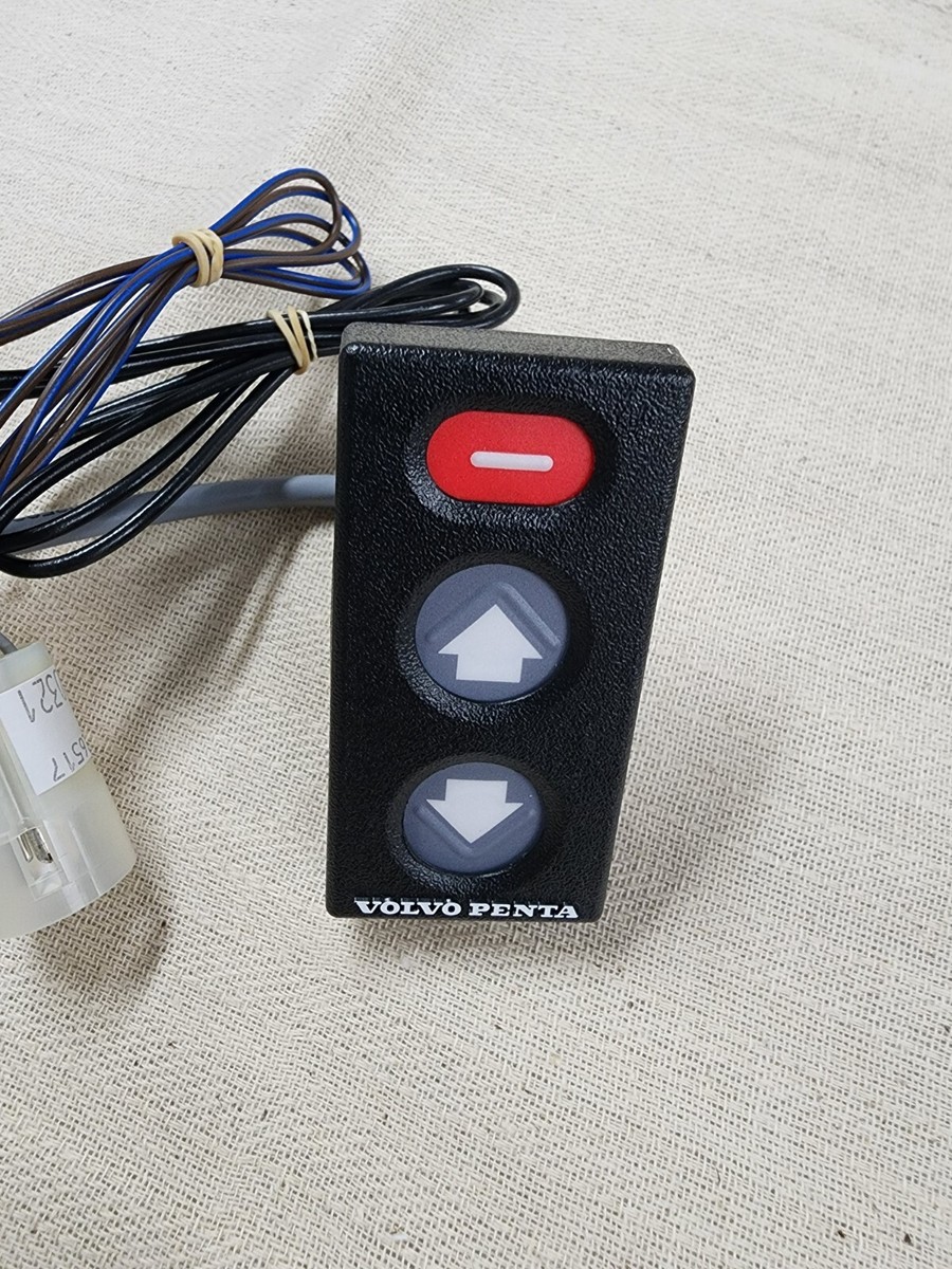 VOLVO PENTA CONTROL PANEL 290 DRIVE TRIM PANEL 3855650 DP-C DP-D 