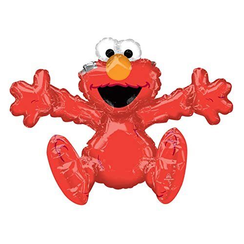 Anagram 26" Sesame Street Elmo Balloon Foil Air-Fill Balloon - Picture 1 of 1