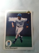 Terry Shumpert baseball card 1990 series from Upper Deck 