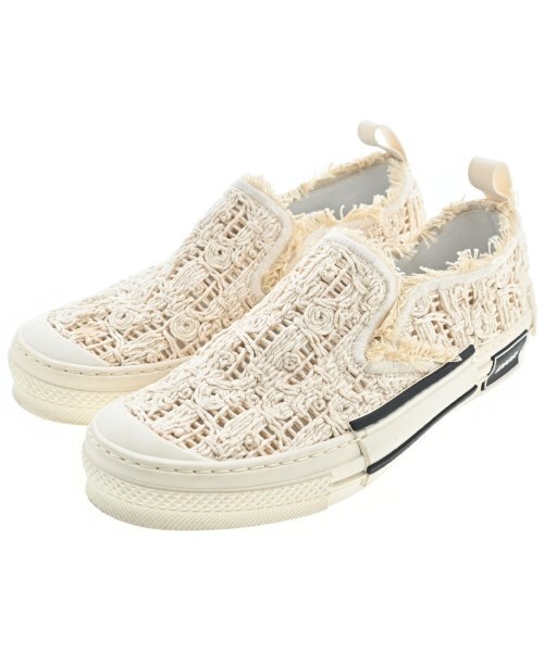 Dior Homme Ivory Lace-Up Sneakers EU39 24cm 2200552370028